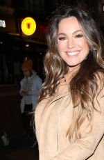 KELLY BROOK Out in London 03/18/2020