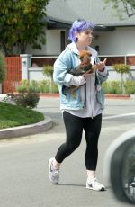 KELLY OSBOURNE Leaves Her Brother