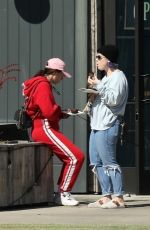 KELLY OSBOURNE Out with Her Dog in Malibu 03/30/2020
