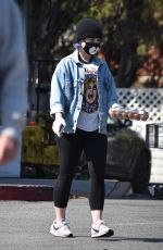 KELLY OSBOURNE with Face Mask Out Shopping Eggs in Los Angeles 03/26/2020