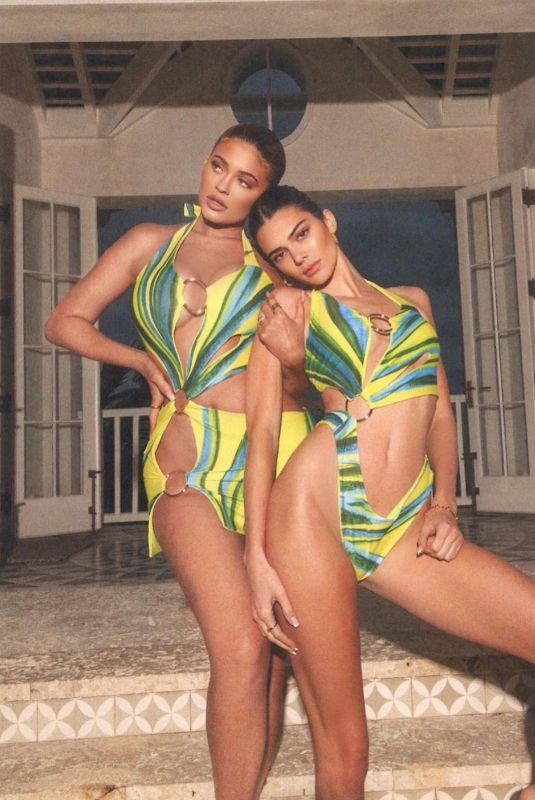KENDALL and KYLIE JENNER in Bikinis at a Photoshoot, February 2020