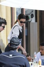 KENDALL JENNER and Zack Bia Out for Lunch at Melrose Place in Los Angeles 03/05/2020