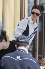 KENDALL JENNER and Zack Bia Out for Lunch at Melrose Place in Los Angeles 03/05/2020