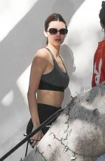 KENDALL JENNER at Her Hair Colorist