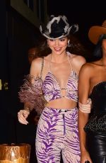 KENDALL JENNER at Western-themed Party in Santa Monica 03/05/2020