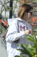 KENDALL JENNER in Tight Shorts Leaves Cha Cha Matcha in West Hollywood 03/02/2020