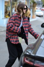 KENDALL JENNER Out for Coffee in Melrose Place 03/09/2020