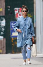 KERI RUSSELL Leaves a Bookstore in New York 03/12/2020