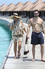 KERRY KATON and Ryan Mahoney at Luxury 5 Star Resort Ayada in Maldives 03/07/2020