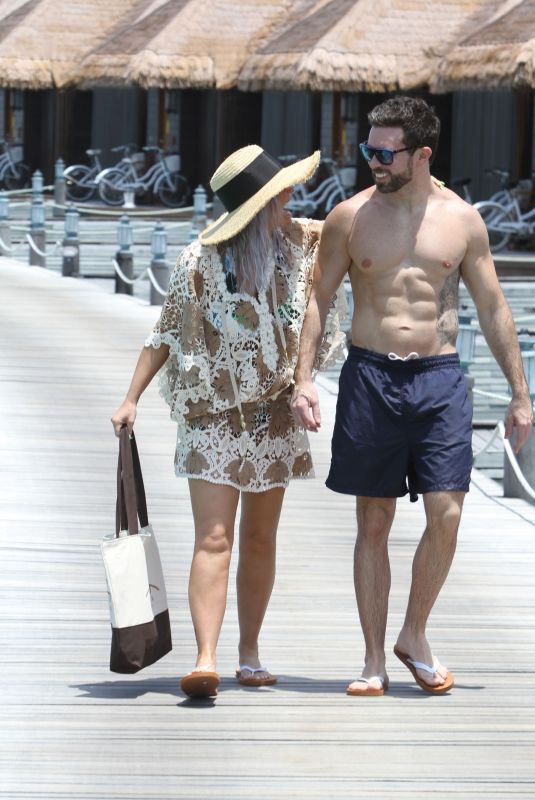 KERRY KATON and Ryan Mahoney at Luxury 5 Star Resort Ayada in Maldives 03/07/2020