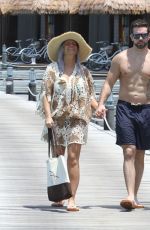 KERRY KATON and Ryan Mahoney at Luxury 5 Star Resort Ayada in Maldives 03/07/2020