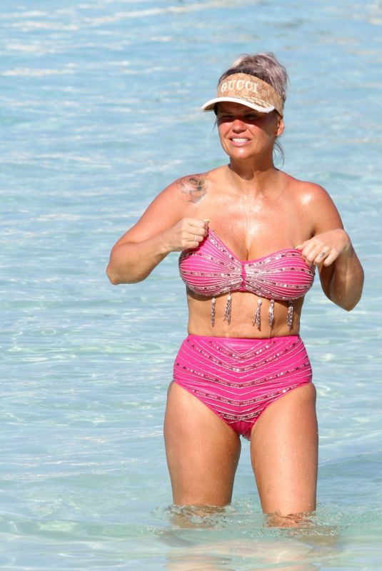 KERRY KATON in Bikini at a Beach in Maldives 03/09/2020