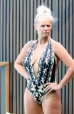 KERRY KATON in Swimsuit at a Pool in Maldives 03/10/2020
