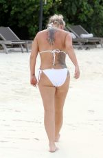 KERRY KATONA in Bikini on the Beach in Maldives 03/17/2020
