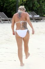 KERRY KATONA in Bikini on the Beach in Maldives 03/17/2020