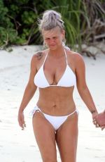 KERRY KATONA in Bikini on the Beach in Maldives 03/17/2020