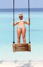 KERRY KATONA in Bikini on Vacation in Maldives 03/13/2020