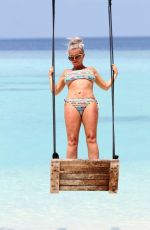 KERRY KATONA in Bikini on Vacation in Maldives 03/13/2020