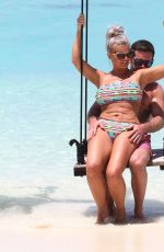 KERRY KATONA in Bikini on Vacation in Maldives 03/13/2020