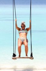 KERRY KATONA in Bikini on Vacation in Maldives 03/13/2020