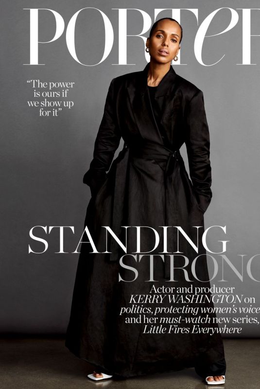 KERRY WASHINGTON in The Edit by Net-a-porter, March 2020