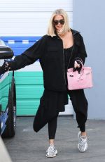 KHLOE KARDASHIAN Leaves a Studio in Calabasas 03/11/2020