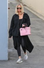 KHLOE KARDASHIAN Leaves a Studio in Calabasas 03/11/2020