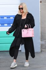 KHLOE KARDASHIAN Leaves a Studio in Calabasas 03/11/2020