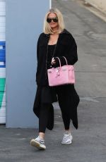 KHLOE KARDASHIAN Leaves a Studio in Calabasas 03/11/2020