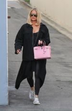KHLOE KARDASHIAN Leaves a Studio in Calabasas 03/11/2020