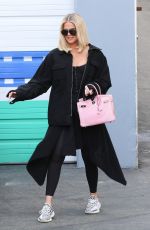 KHLOE KARDASHIAN Leaves a Studio in Calabasas 03/11/2020
