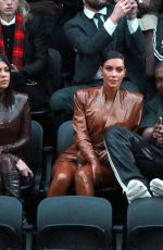KIM and KHLOE KARDASHIAN and Kanye West at Balenciaga Show at PFW in Paris 03/01/2020