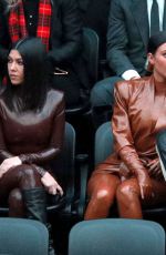 KIM and KHLOE KARDASHIAN and Kanye West at Balenciaga Show at PFW in Paris 03/01/2020