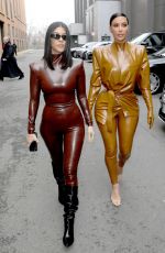 KIM and KHLOE KARDASHIAN and Kanye West at Balenciaga Show at PFW in Paris 03/01/2020