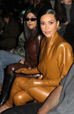 KIM and KHLOE KARDASHIAN and Kanye West at Balenciaga Show at PFW in Paris 03/01/2020