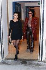 KIM and KOURTNEY KARDASHIAN Out and About in Paris 03/02/2020