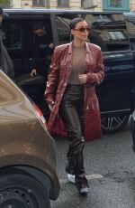 KIM and KOURTNEY KARDASHIAN Out at Paris Fashion Week 03/02/2020