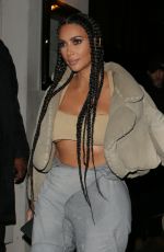 KIM KARDASHIAN at La Piaf in Paris 03/02/2020