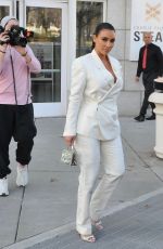 KIM KARDASHIAN at Palmer Restaurant in Washington D.C. 03/05/2020