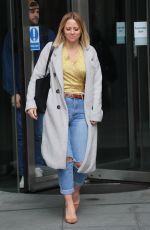 KIMBERLEY WALSH Leaves Radio 5 Studio in London 03/14/2020