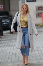 KIMBERLEY WALSH Leaves Radio 5 Studio in London 03/14/2020