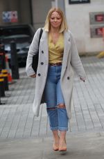 KIMBERLEY WALSH Leaves Radio 5 Studio in London 03/14/2020