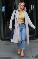 KIMBERLEY WALSH Leaves Radio 5 Studio in London 03/14/2020