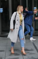 KIMBERLEY WALSH Leaves Radio 5 Studio in London 03/14/2020