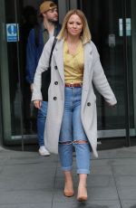 KIMBERLEY WALSH Leaves Radio 5 Studio in London 03/14/2020