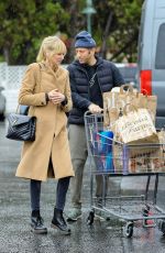 KIMBERLY STEWART and Jesse Shapira Shopping at Bristol Farms in Beverly Hills 03/12/2020
