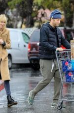 KIMBERLY STEWART and Jesse Shapira Shopping at Bristol Farms in Beverly Hills 03/12/2020