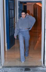 KOURTNEY KARDASHIAN Heading to The Yeezy Season 8 Show in Paris 03/02/2020