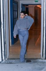 KOURTNEY KARDASHIAN Heading to The Yeezy Season 8 Show in Paris 03/02/2020