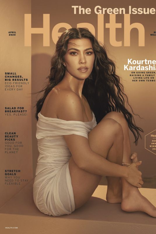 KOURTNEY KARDASHIAN in Health Magazine, April 2020